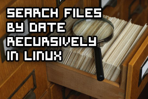 find file linux recursive search