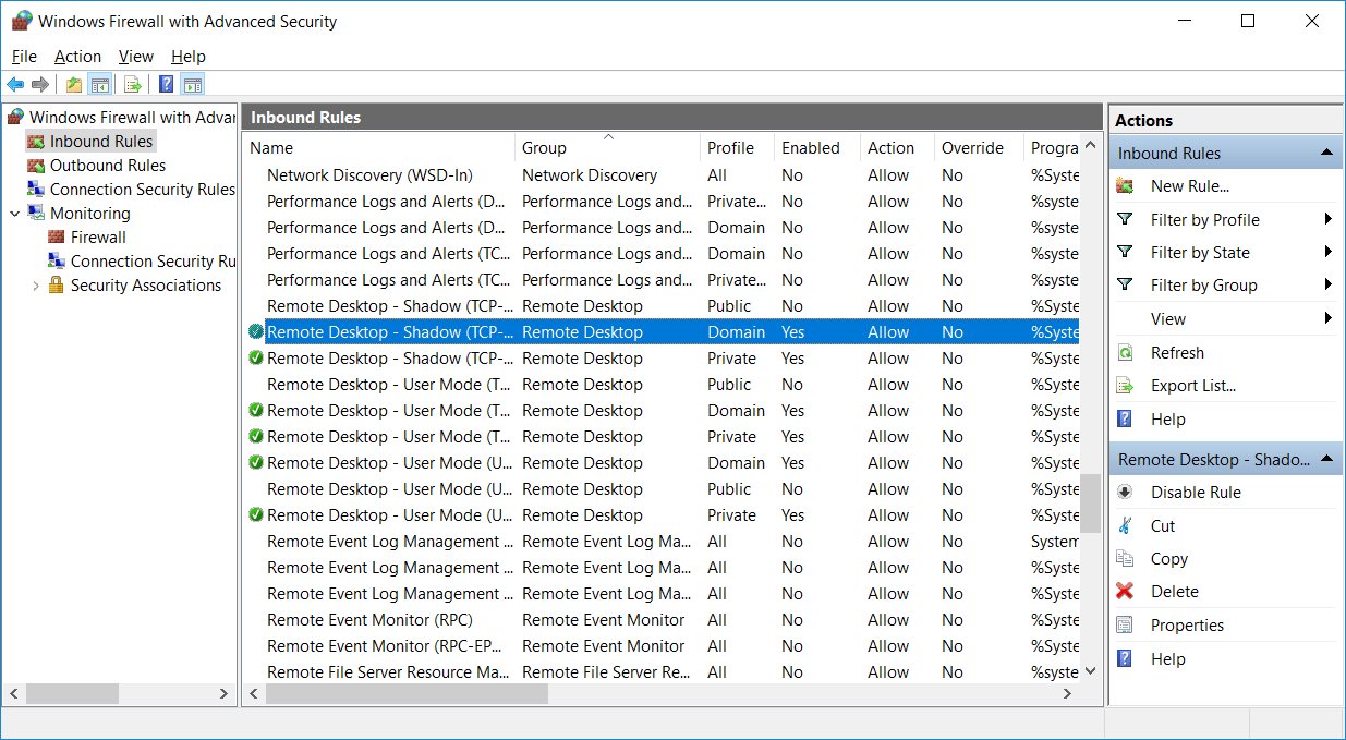 Configure Windows Firewall With Advanced Security RootUsers