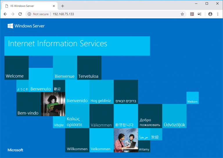 Настройка iis windows server 2019